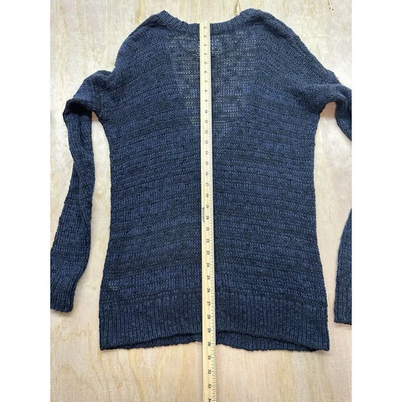 Abercrombie & Fitch Sweater Cardigan Blue Women Size Small S - Picture 6 of 7